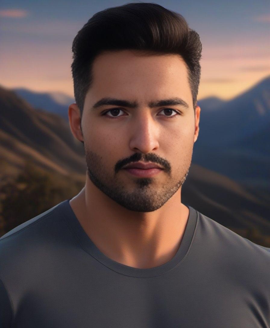 Shahzal Rehman in Mountains